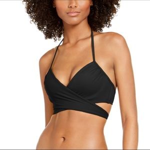 Sundazed Black Simone Halter Underwire Bikini Top